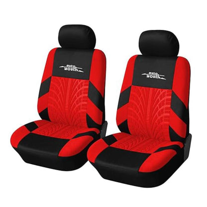 2/5-Seater Car Seat Covers 1 Set Universal for Car Front & Rear Seats, Stylish Breathable Fabric Car Seat Protectors, Airbag Compatible, Fits Most Vehicles, Automotive Decoration, Car Interior Accessories